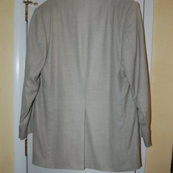 Vincent Nicolosi Handmade Fine Linen Blazer Sz 46 - Picture 6 of 8